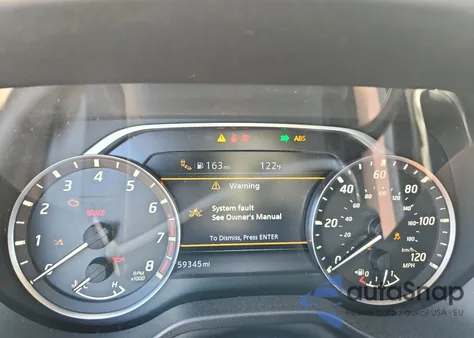 2021 Nissan Titan Sv из США, поврежденный, VIN 1N6AA1CD1MN519148